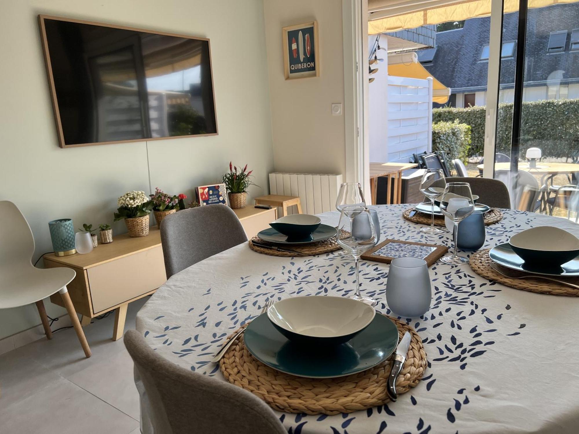 Triplex A 200M De La Plage - O Delices Marins Carnac Dış mekan fotoğraf